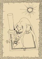 Кот побеждает мышь